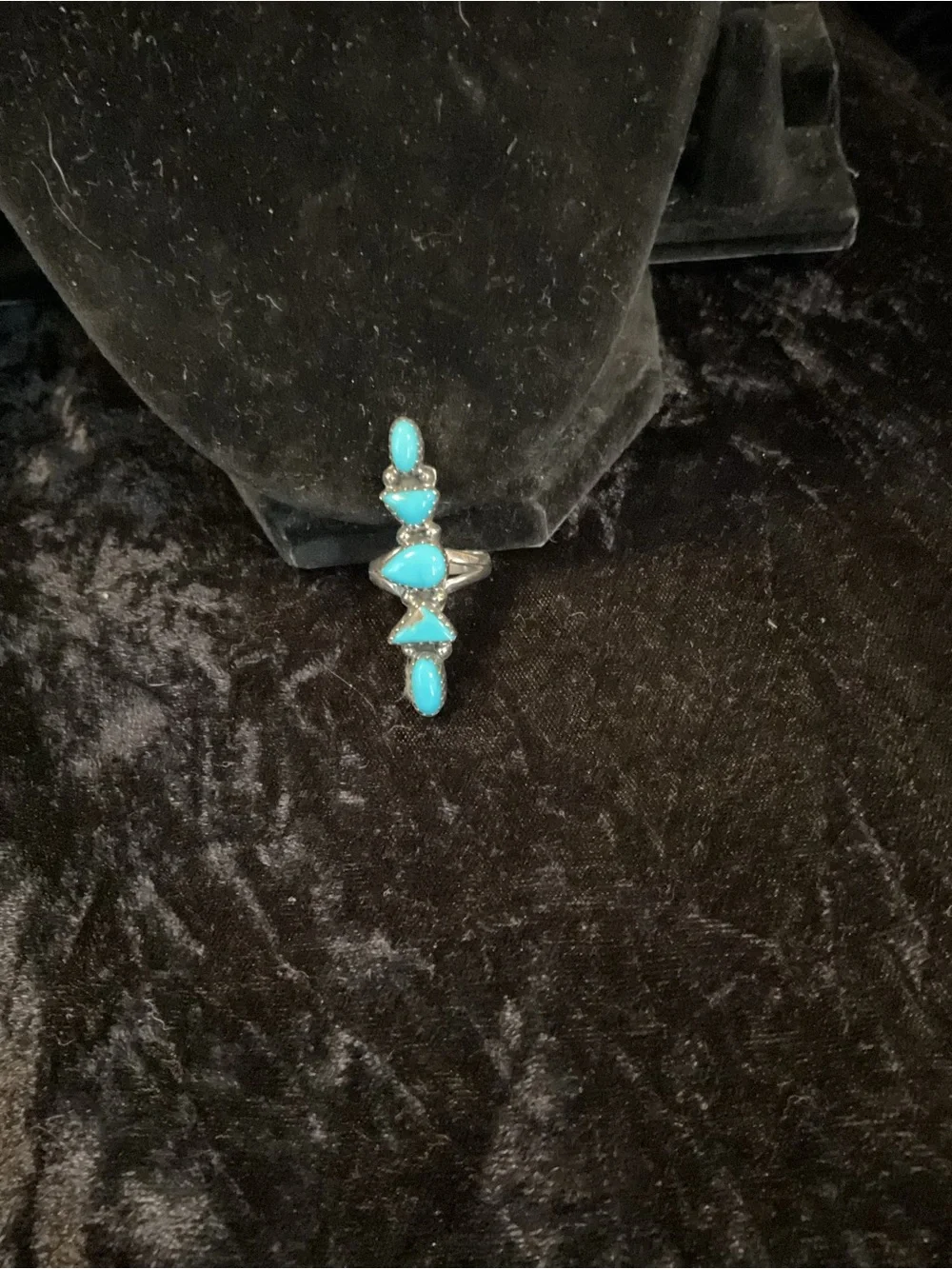 Navajo Turquoise Sterling Silver Ring